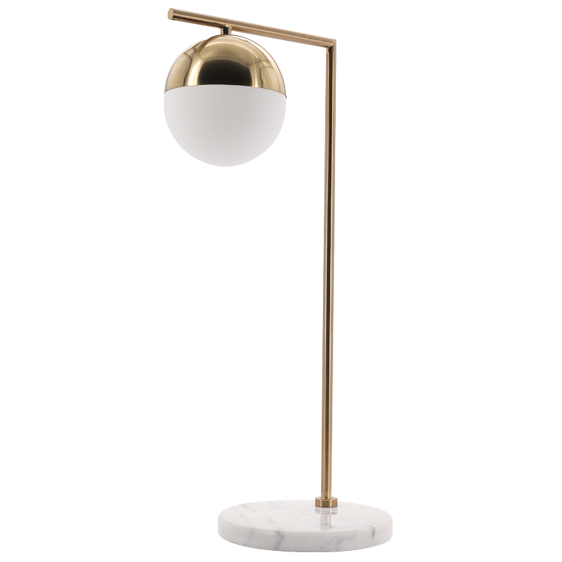 Geneva Glass Table Lamp Globe    Bianco  -- | Loft Concept 