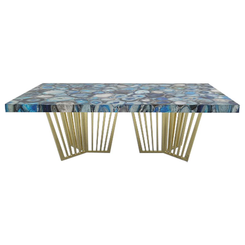   Agate Design Blue Dining Table    -- | Loft Concept 
