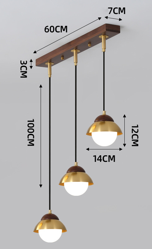   Roch Linear Pendant Wooden Eco Light  --
