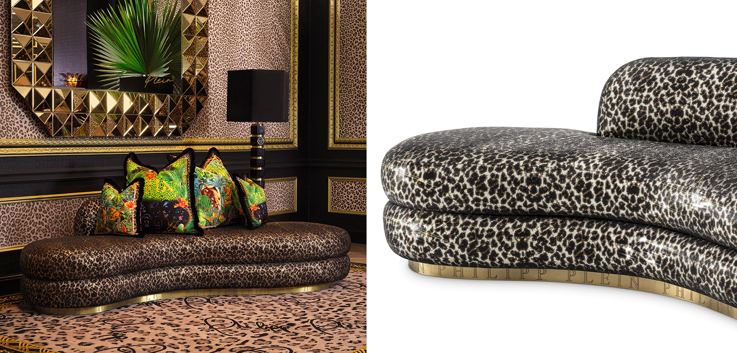 Диван Philipp Plein Sofa Icon Limited Edition - фото