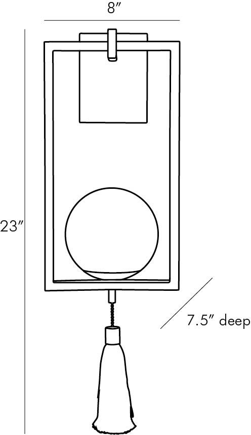 Бра Arteriors TRAPEZE SCONCE в Ростове-на-Дону