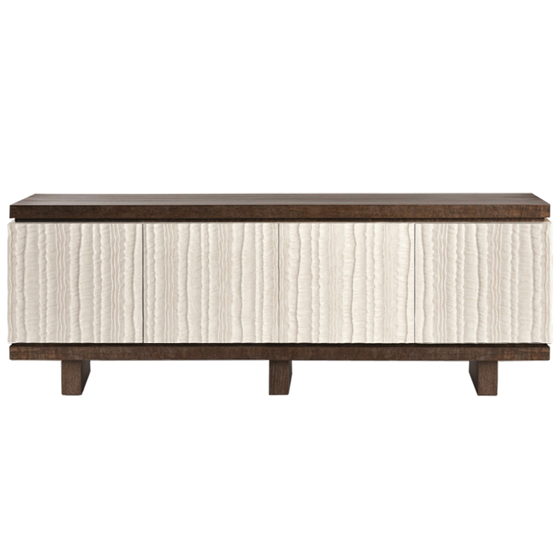 Riverside Textured Long Sideboard  ivory ( слоновая кость ) Коричневый в Ростове-на-Дону | Loft Concept 