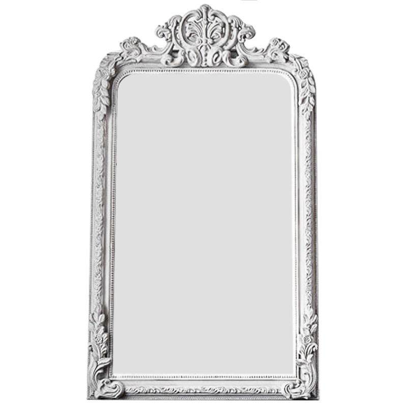  Aged White Mirror          -- | Loft Concept 