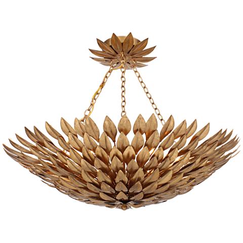  Crystorama Broche plumage  Antique Gold CHANDELIER   -- | Loft Concept 