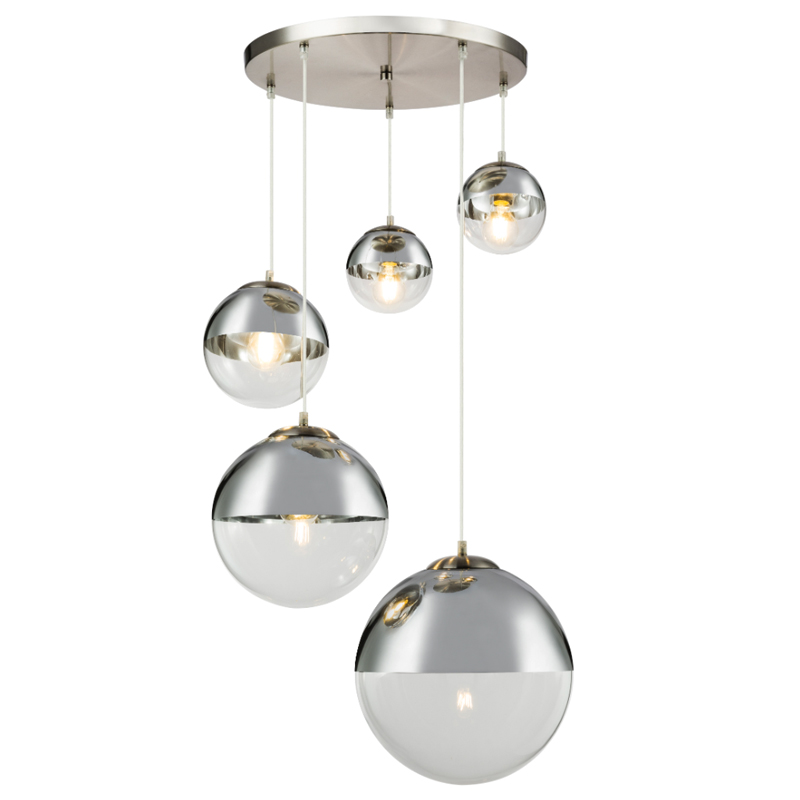   Mirror Ball Silver 5     -- | Loft Concept 