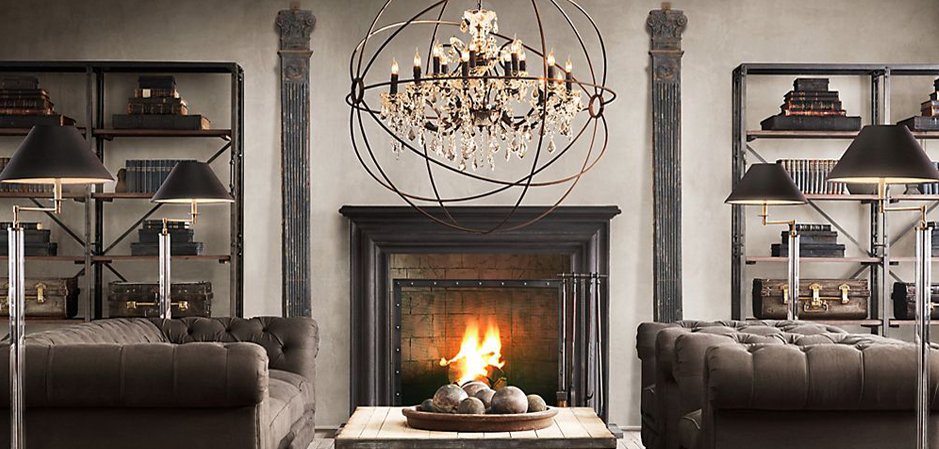 Люстра Restoration Hardware Foucault