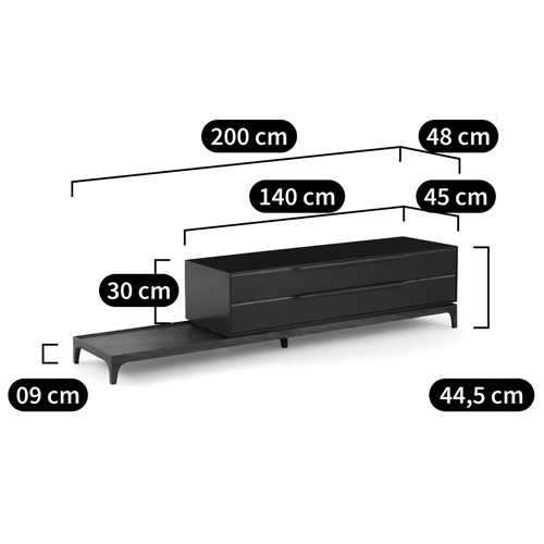 -     Marco Wooden TV Stand  --