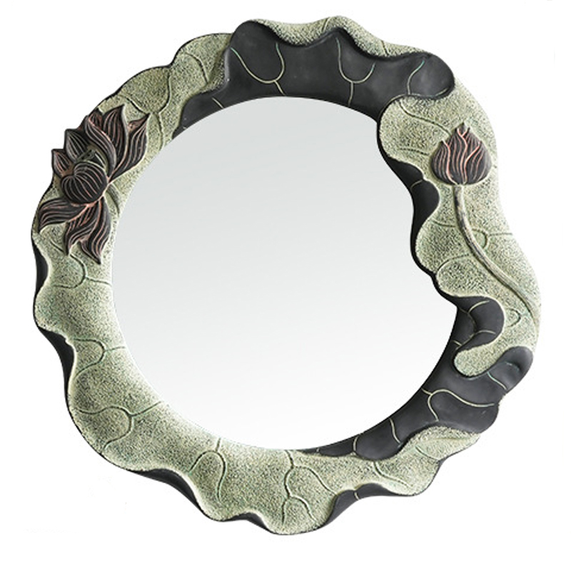  Mirror Lotus Flowers circle     -- | Loft Concept 