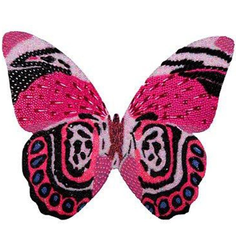  "Pink and Black Mini Butterfly Cut Out"   -- | Loft Concept 