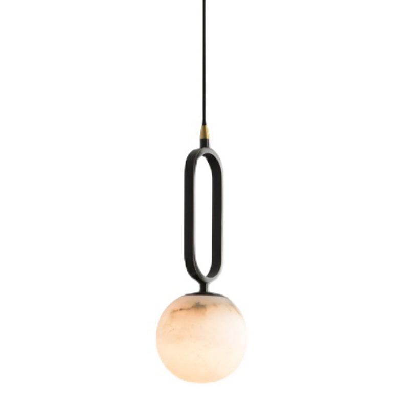   Reine Marble Hanging Lamp    Bianco   -- | Loft Concept 
