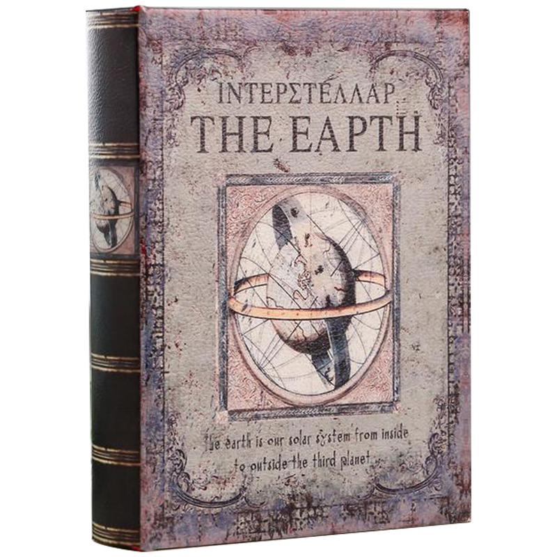 - Interstellar The Earth Book Box     -- | Loft Concept 