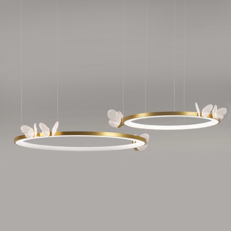        Butterfly Double Ring F    -- | Loft Concept 
