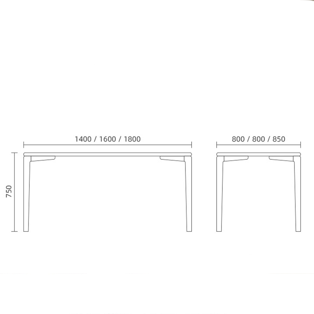 Стол обеденный деревянный прямоугольный Walnut Dining Table в Ростове-на-Дону