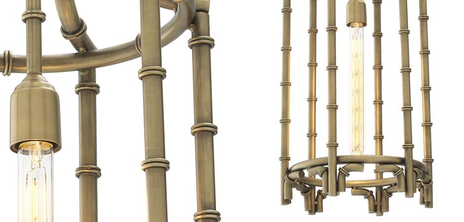 Люстра Eichholtz Lantern Vasco Brass - Loft-Concept в Ростове-на-Дону