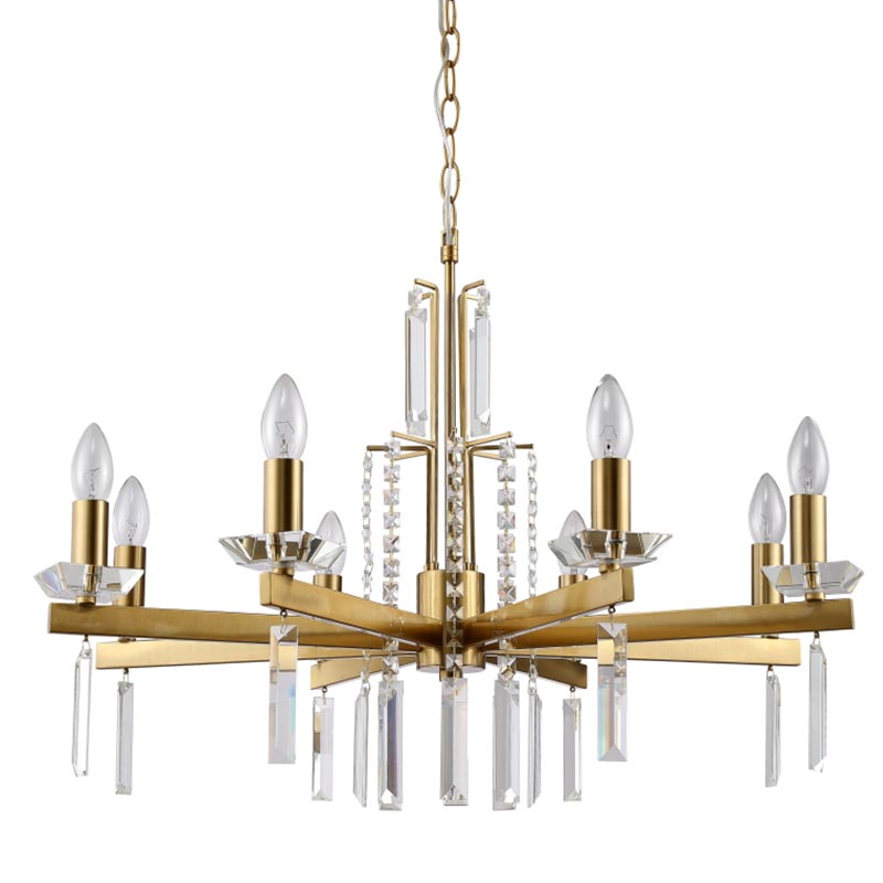  Vivien Crystal Brass Chandelier 8    -- | Loft Concept 