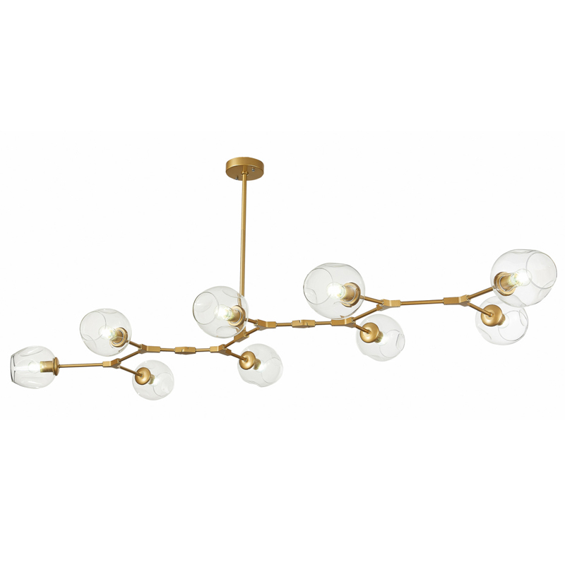 Люстра Branching Bubble Chandelier 9 gold Золотой в Ростове-на-Дону | Loft Concept 