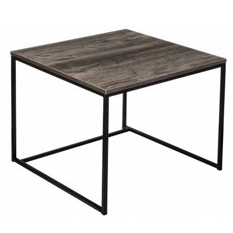   Industrial Oak Natil Side Table    -- | Loft Concept 