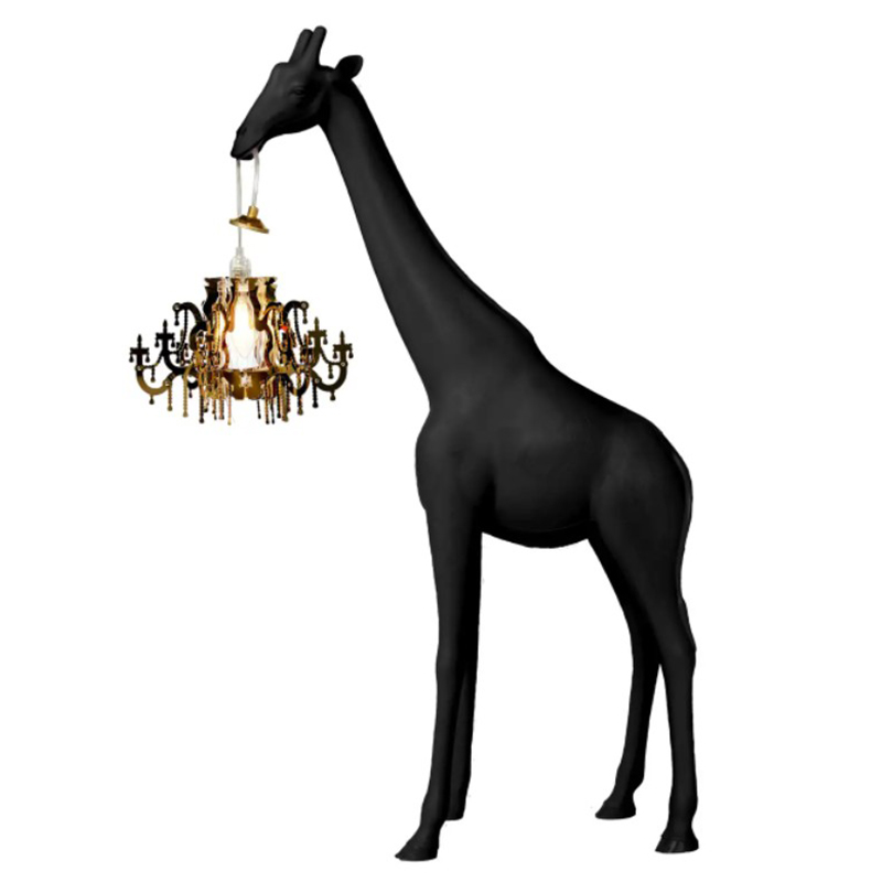     Black Giraffe Table Lamp   -- | Loft Concept 