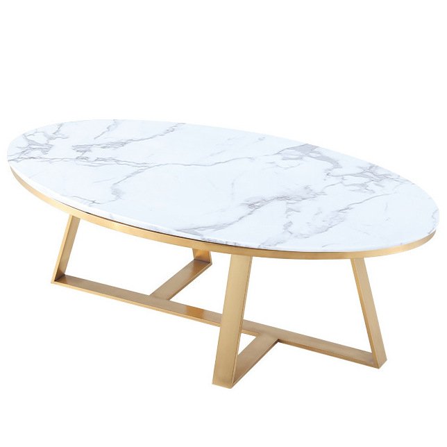   Marble Oval Table    -- | Loft Concept 