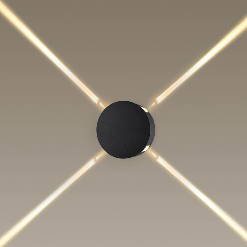  Jedi Beam Sconce Circle black   -- | Loft Concept 