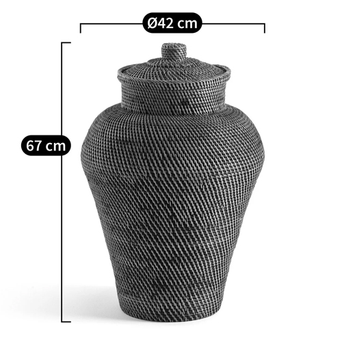       Wicker Vase Basket  --