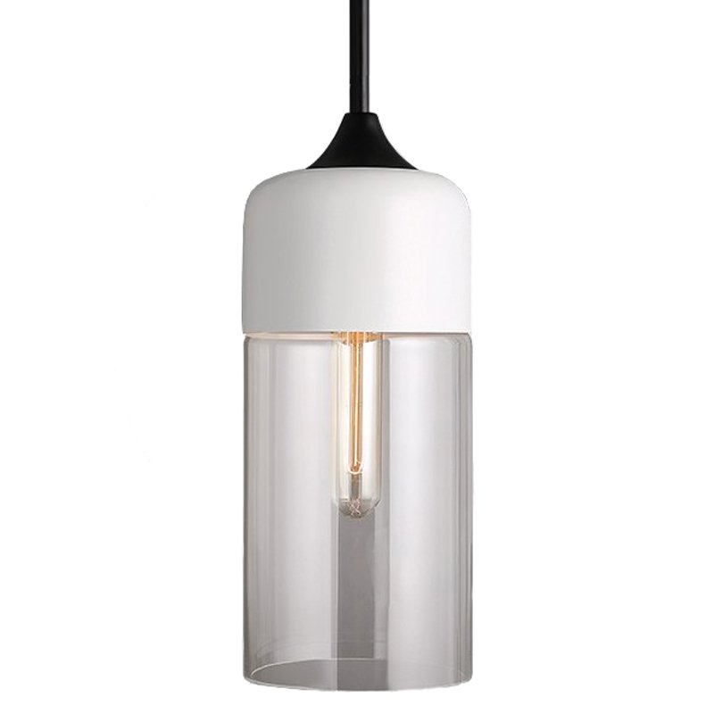   Hanglamp zwart glas White I     -- | Loft Concept 