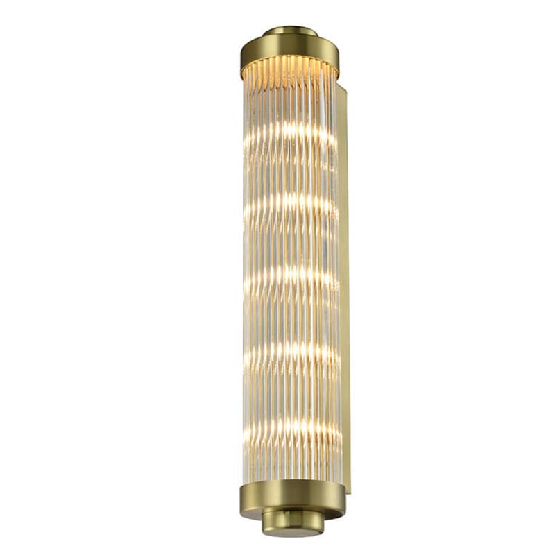  Buck Glass TUBE Wall Lamp Brass   (Transparent)  -- | Loft Concept 