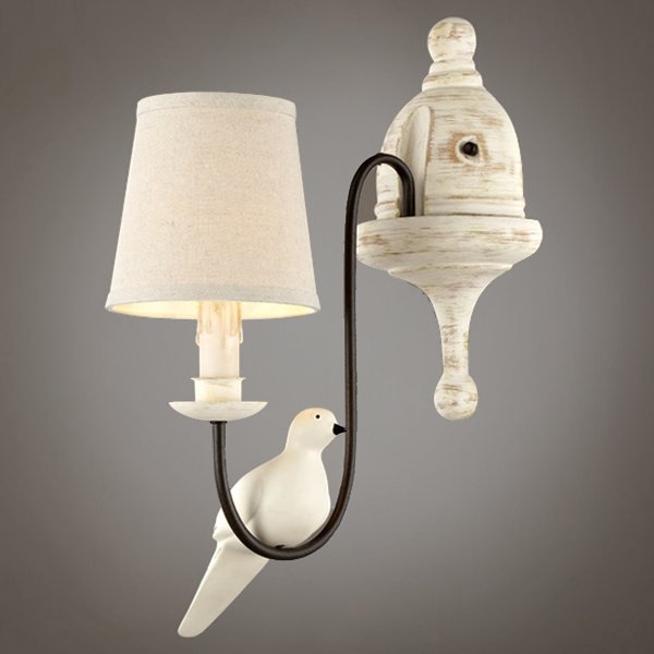  Norman Bird Wall Lamp one ivory (   )  -- | Loft Concept 