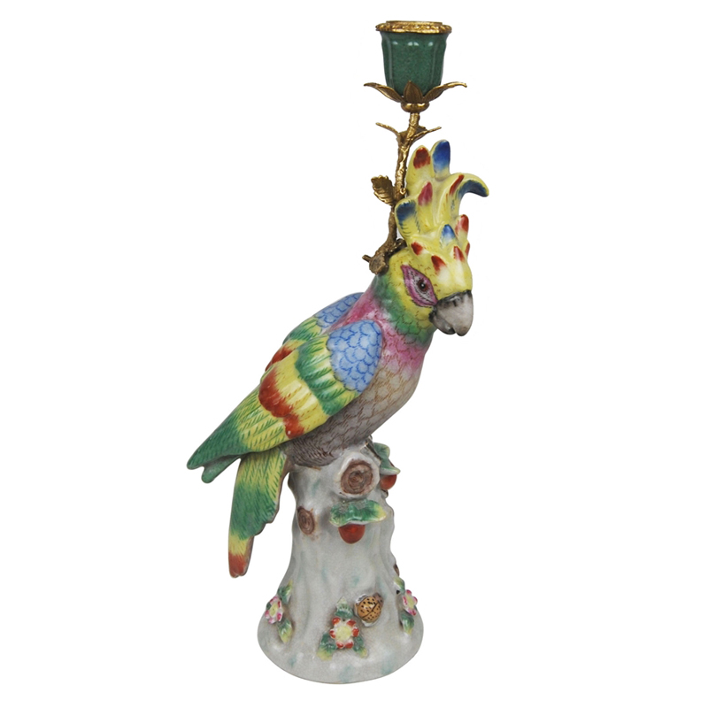  Corella Parrot Candlestick   -- | Loft Concept 