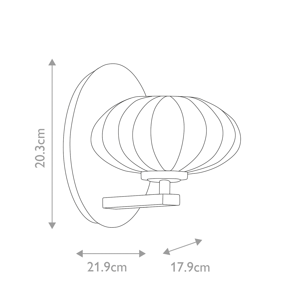  Бра с круглым плафон из матового белого стекла Kichler в Ростове-на-Дону
