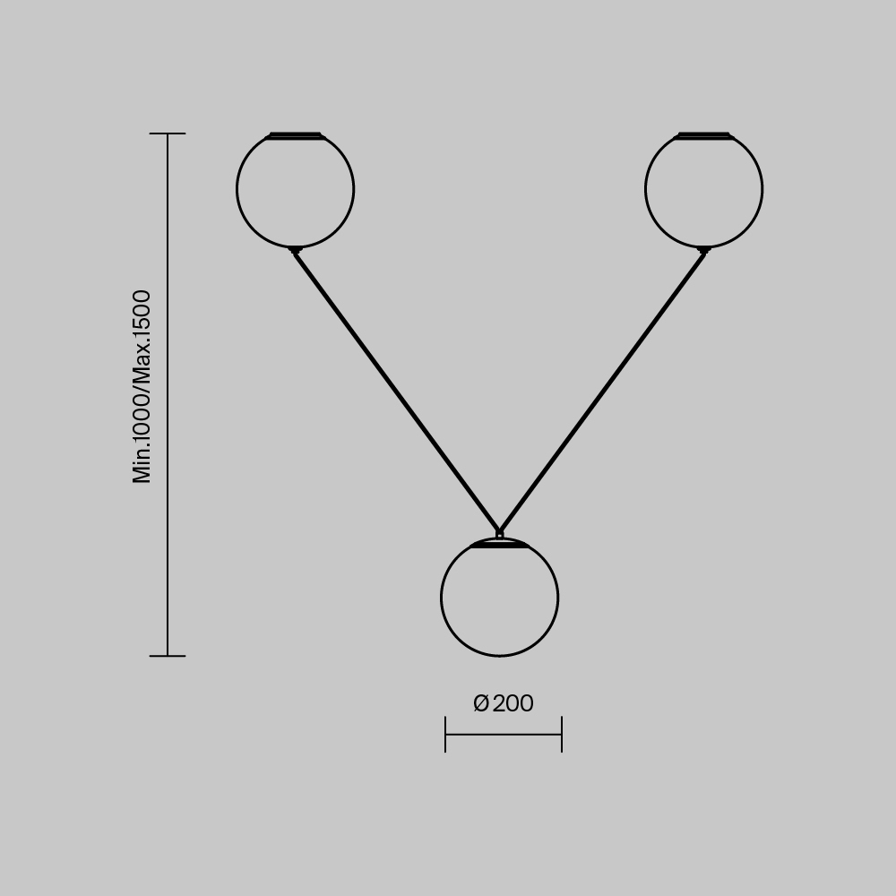 Подвесной светильник Twins 3000К 26Вт в Ростове-на-Дону