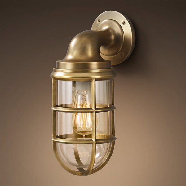 Бра RH STARBOARD wall lamp brass Латунь в Ростове-на-Дону | Loft Concept 