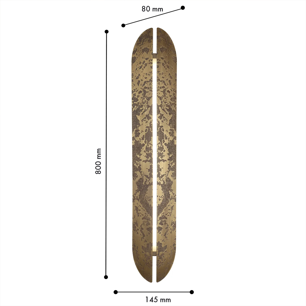 Бра винтажное с имитацией коррозии на медном корпусе Predominant в Ростове-на-Дону