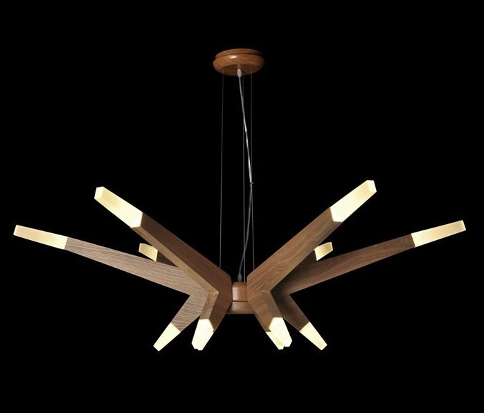  Wooden Glowworm Star   -- | Loft Concept 