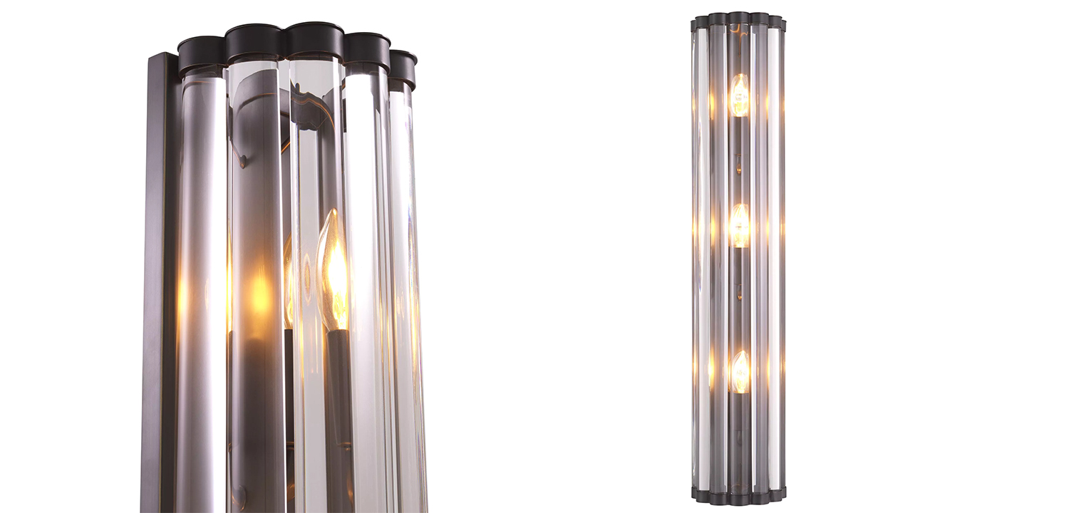 Бра Eichholtz Wall Lamp Amalfi L Bronze - фото