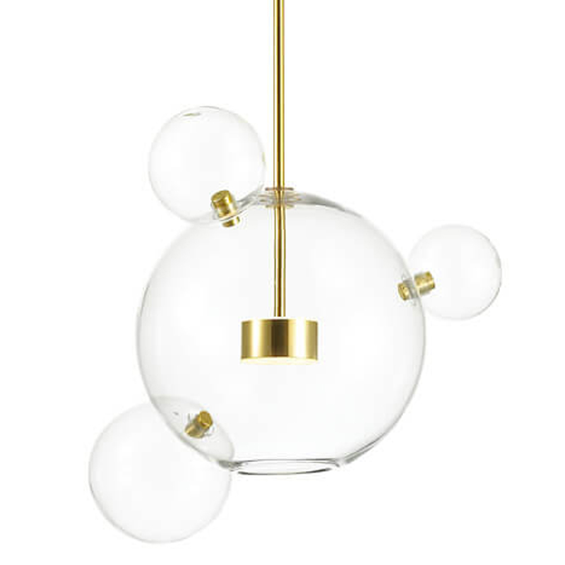   Transparent Bubble Pendant Gold 3     -- | Loft Concept 