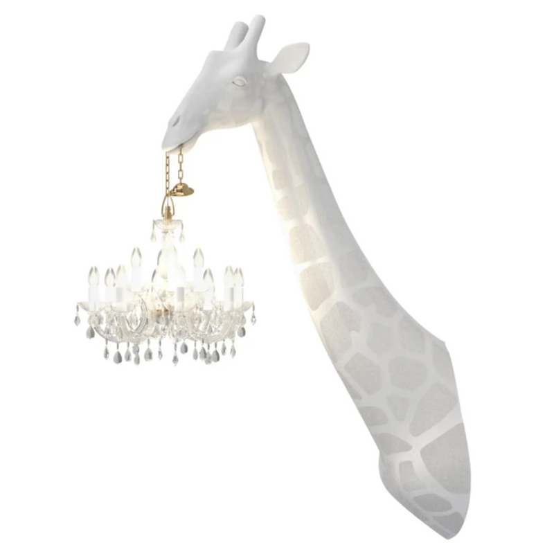    White Giraffe Wall Lamp Sconce Chandalier   -- | Loft Concept 