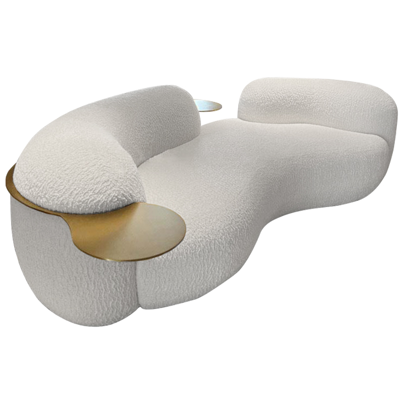  Lammert White Boucle Sofa    -- | Loft Concept 