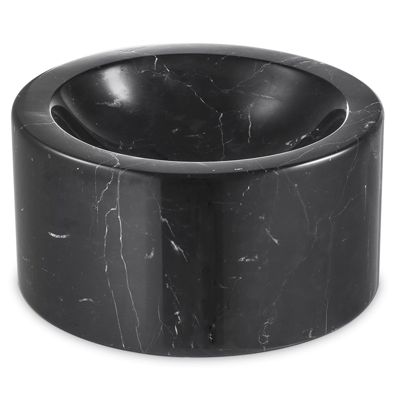  Eichholtz Bowl Conex Black   Nero  -- | Loft Concept 
