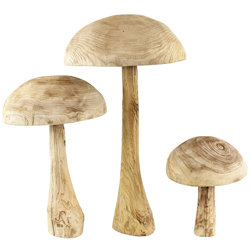     Wooden Mushrooms   -- | Loft Concept 