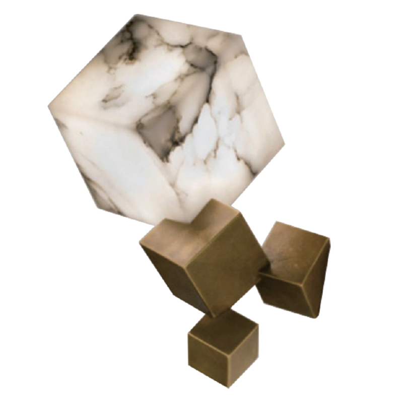  Marble Cube Wall lamp   Bianco   -- | Loft Concept 