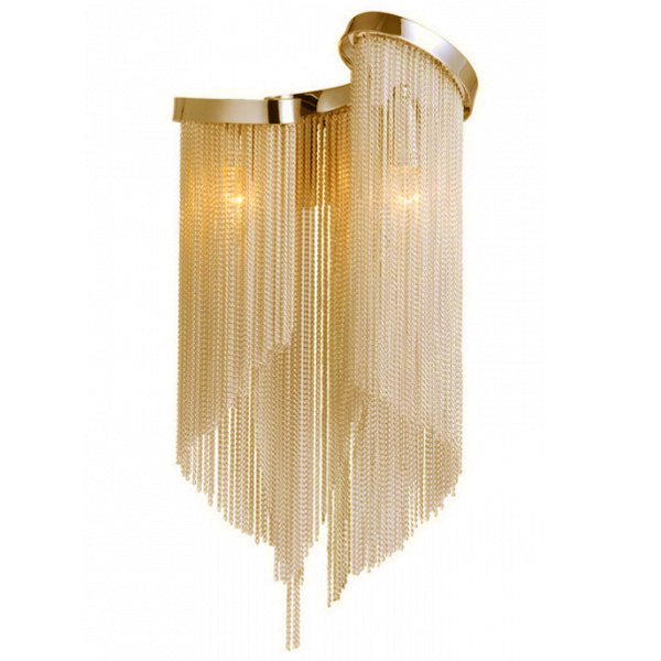  Atlantis Chain Wall Lamp GOLD   -- | Loft Concept 