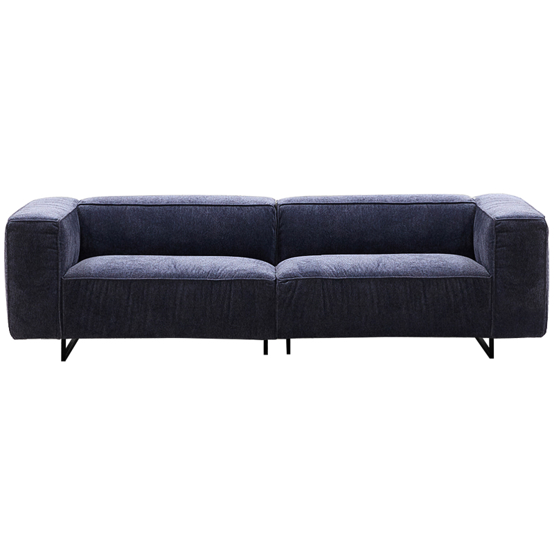  Bastien Soft Dark Blue Sofa -   -- | Loft Concept 
