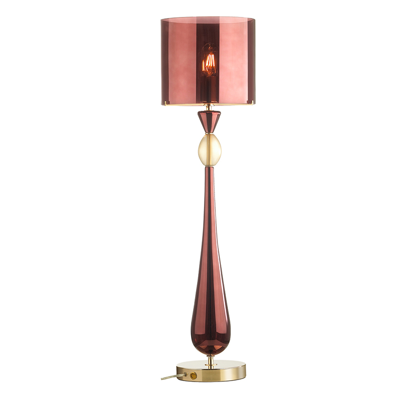   Roser Burgundy Table Lamp     -- | Loft Concept 