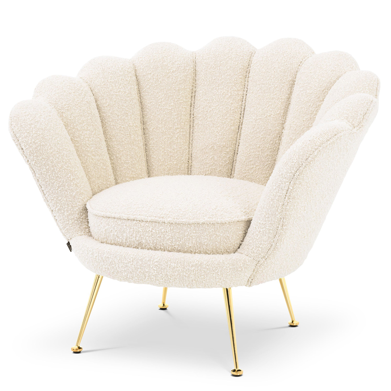  Eichholtz Chair Trapezium Boucle cream    -- | Loft Concept 