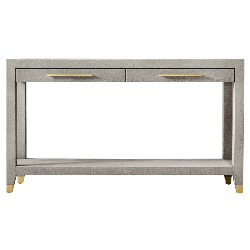 Charles Stingray Texture Console Grey Консоль скат Золотой Серый в Ростове-на-Дону | Loft Concept 