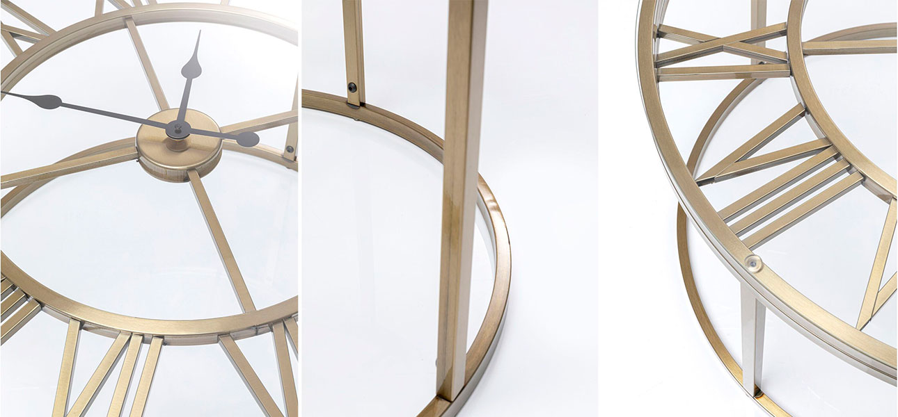 Приставной столик со столешницей Римские часы Roman Clock - фото №1