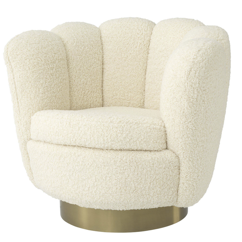  Eichholtz Swivel Chair Mirage cream     -- | Loft Concept 