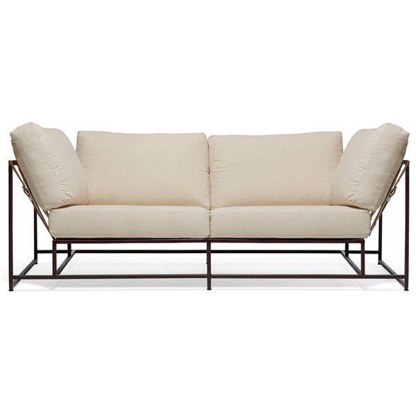   Canvas & Copper Two Seat Sofa   -- | Loft Concept 