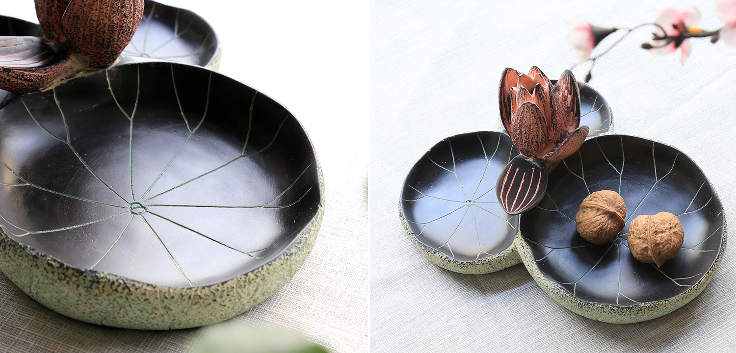 Мыльница Lotus Leaves - фото